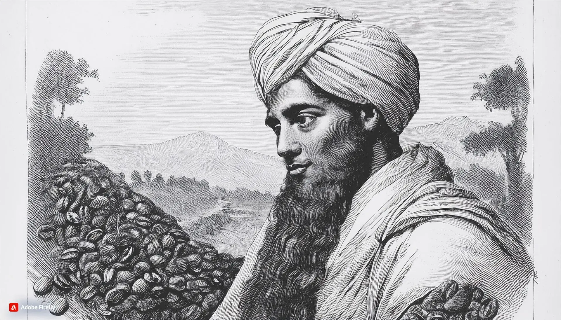 The person who brought the first coffee to India Baba Budan